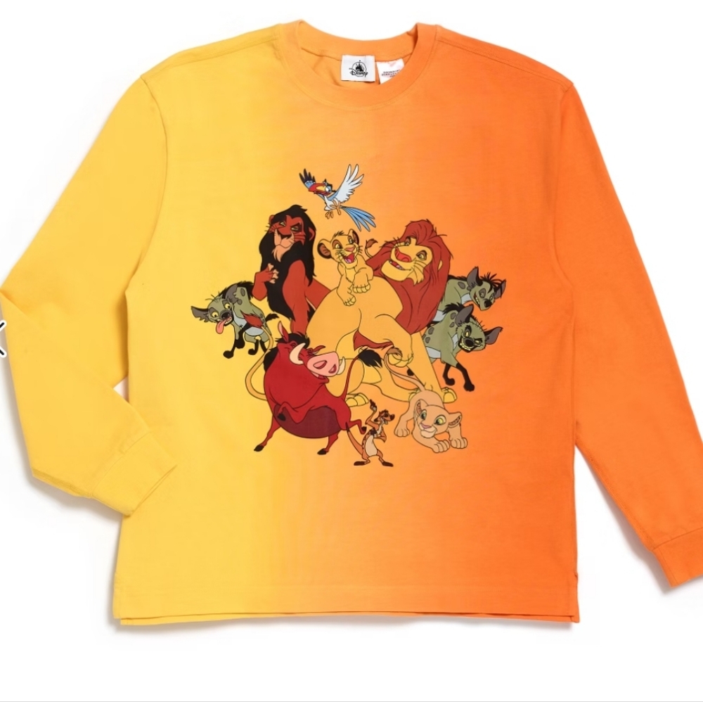 Disney Lion King Long Sleeve Shirt NWT